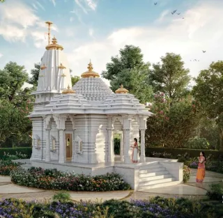 Krisala Aventis Amenities - Jain Temple